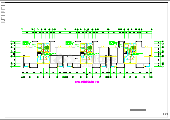 某地区居民住宅楼配电设计施工图纸-图二