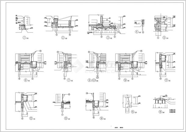 【深圳】四层框架结构别墅建筑设计施工图-图一