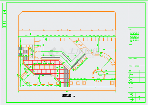 远安县第一中学朗园景观设计施工图-图二