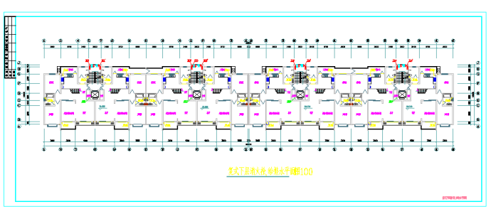 某小高层住宅给排水设计施工图（全套）_图1