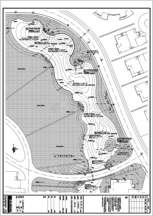 [广东]某市碧水天源高级住宅区全套景观施工图-图二