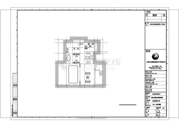 大型住宅小区独栋 371㎡四房三厅设计图-图二