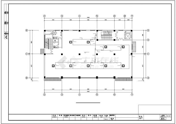 商场建筑楼VRV空调通风系统设计施工图-图二
