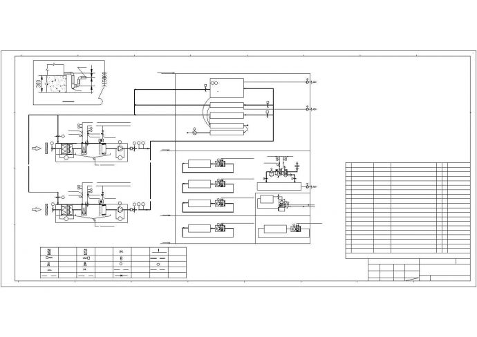【江苏】小型办公楼空调通风系统设计施工图（集中空调）_图1