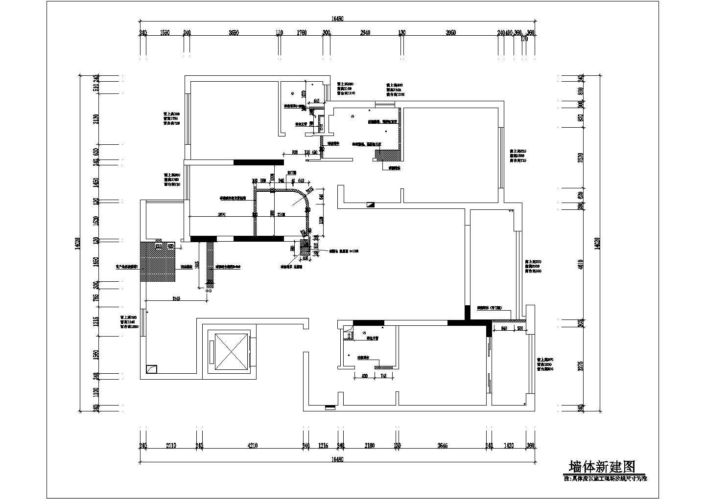 【江苏】190平英式田园风格4室2厅室内设计装修施工cad图（含软装效果）