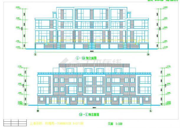 某大型高档综合住宅区规划设计图纸-图二