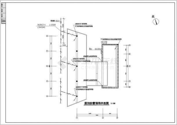 非常实用的油站电力设计图纸CAD图（含设计说明）-图一