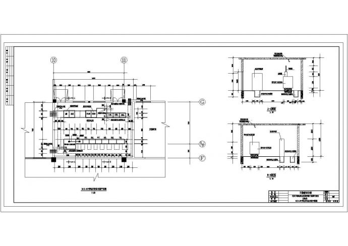 铁路某站房电气CAD规划参考图_图1