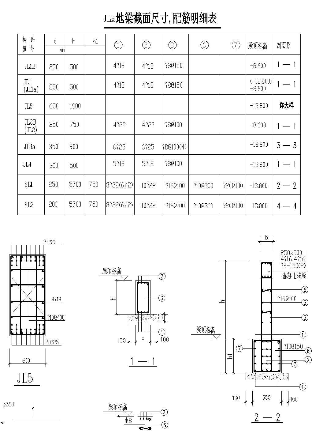 【重庆】某公司钢结构大厦结构设计CAD图纸
