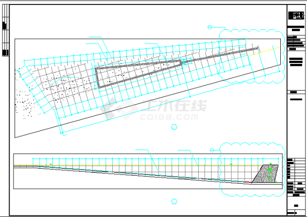 特色水池施工CAD参考详图-图二
