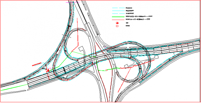 很有代表性的某桥体照明设计施工CAD图纸_图1