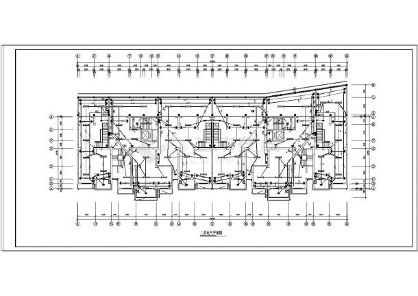 某地二类高层住宅楼电气设计施工图-图一