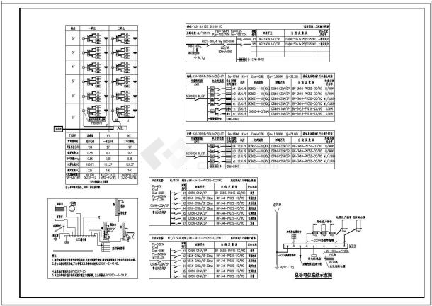 某多层住宅楼电气设计施工图（10张）-图一