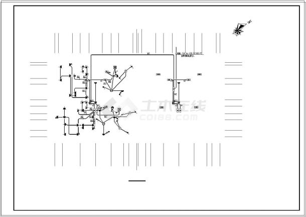 某多层住宅楼电气设计施工图（10张）-图二