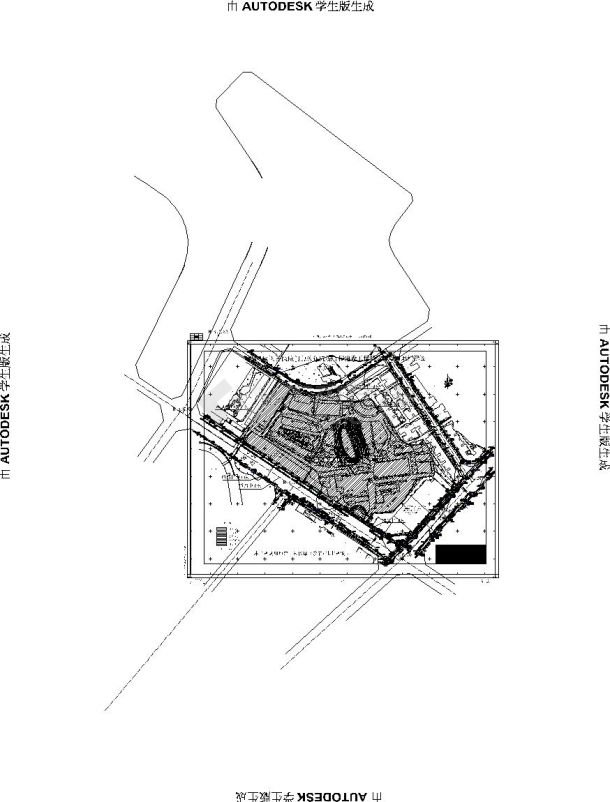 高层综合医院设计-门急诊住院综合楼-图一