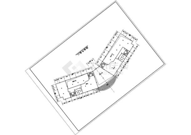 多层长途综合客运站建筑设计施工图纸-图二