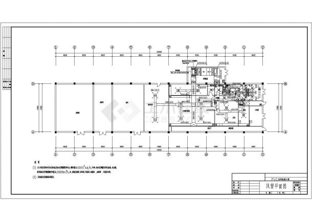 某PVC车间水暖电设计cad图-图二