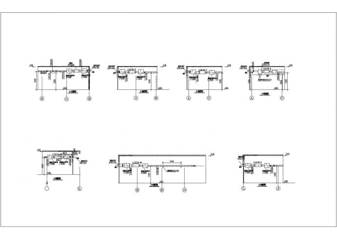 某小高层商场空调设计CAD参考图_图1