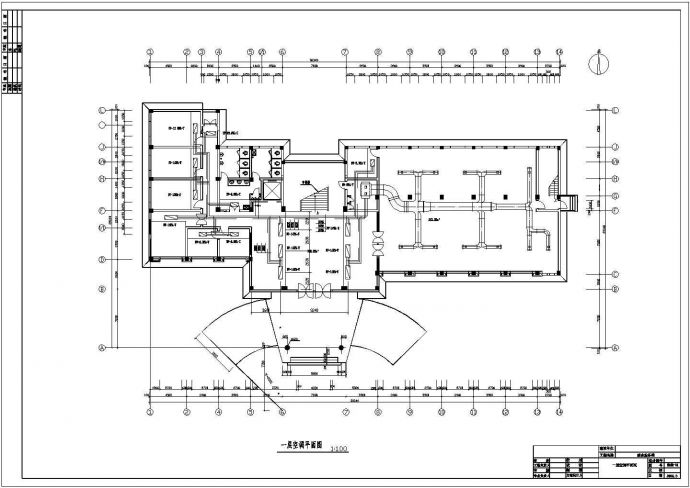 中央空调系统设计CAD布置图_图1