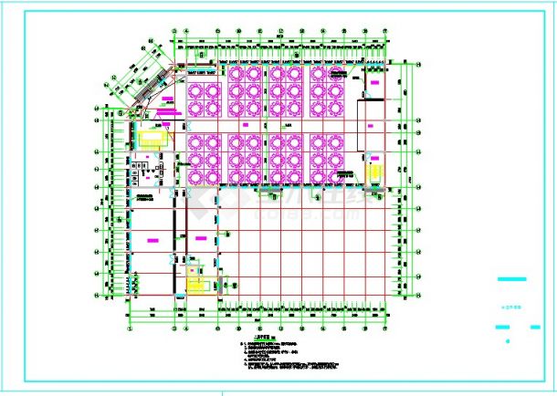 华平县民利村文化礼堂“建筑”设计施工图-图二