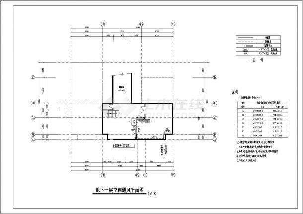广州某豪华别墅空调设计cad图-图二