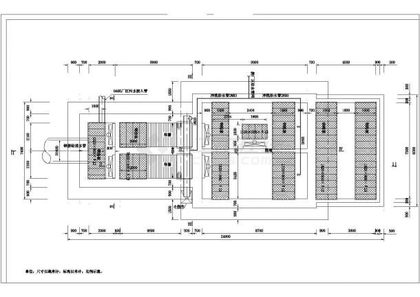 污水泵房工艺设计CAD布置图-图二