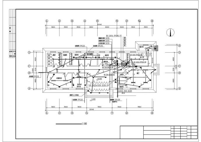 某地区营房部建筑电气设计施工图纸_图1