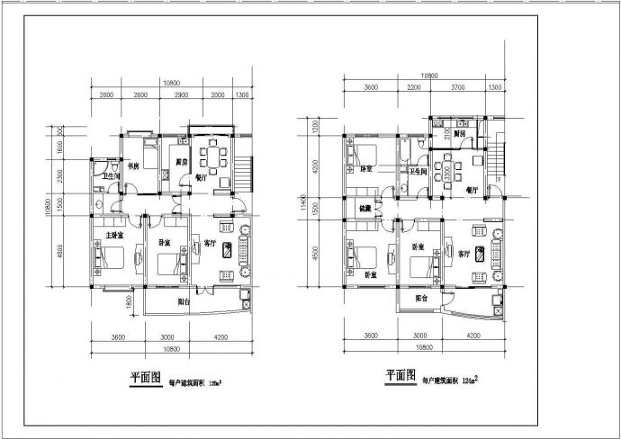 某地区住宅户型集锦建筑设计总图纸_图1