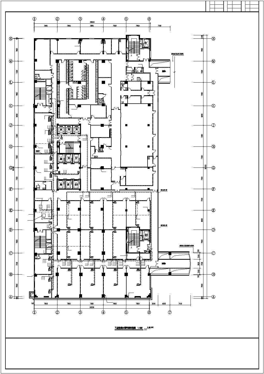 医院病房楼通风空调系统设计施工图（含消防系统设计）