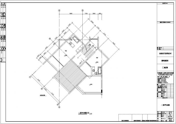 某地区别墅园建筑设计图（共4张）_图1