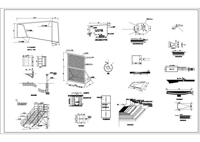 某地体育场综合工程建设施工图纸（CAD）_图1