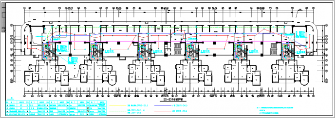 某建筑首层消防电气规划设计平面图_图1