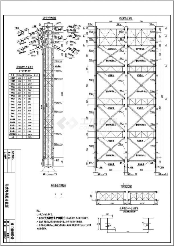[江苏]主跨336米跨江大桥钢梁架设专项施工组织设计61页（附42张CAD图）-图一