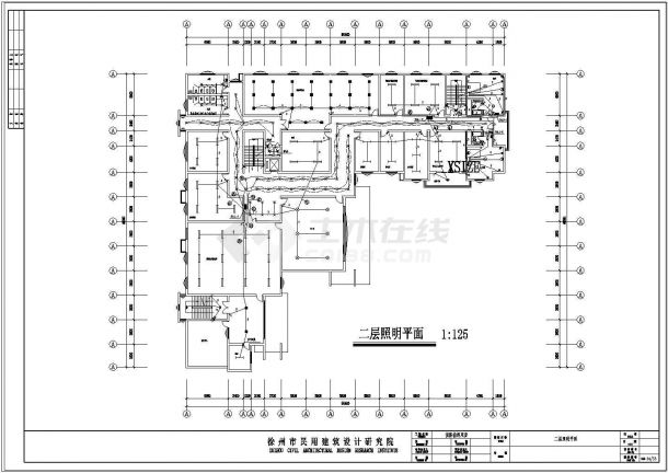 【徐州】某综合办公楼电气设计图纸-图二
