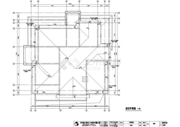 【北京】二层独栋别墅建筑施工图，带效果图-图一