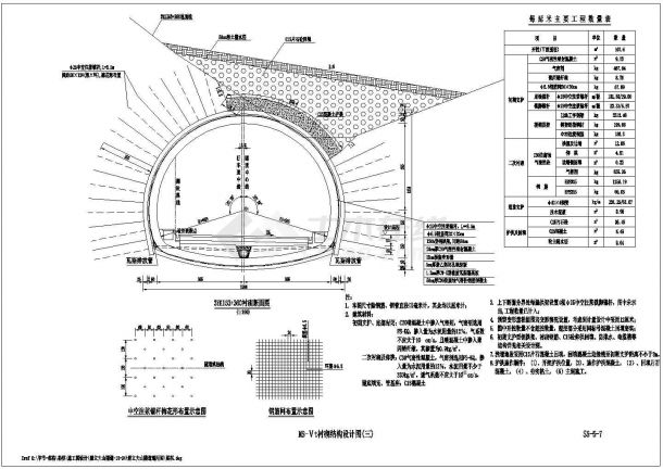 [贵州]高速公路单洞两车道高瓦斯隧道施工图设计-图二