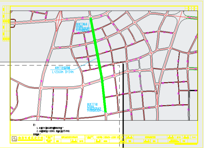 道路施工布置设计cad图（共95张）_图1