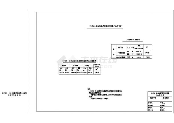 高边坡锚杆加固设计cad图（10张）-图一