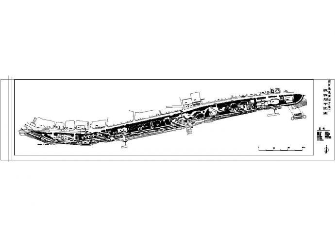 某市滨江地段规划方案设计CAD图纸（共4张）_图1