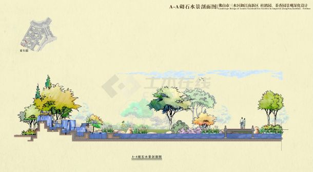 【广东】简约装饰主义风格居住区景观深化方案（jpg格式）-图二
