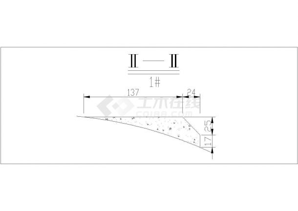  [Guangdong] Construction Design Drawing of U-shaped Abutment Open spandrel Stone Arch Bridge (complete set) - Figure 2