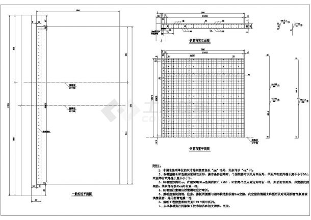 广元市某跨河公路大桥设计图-图二