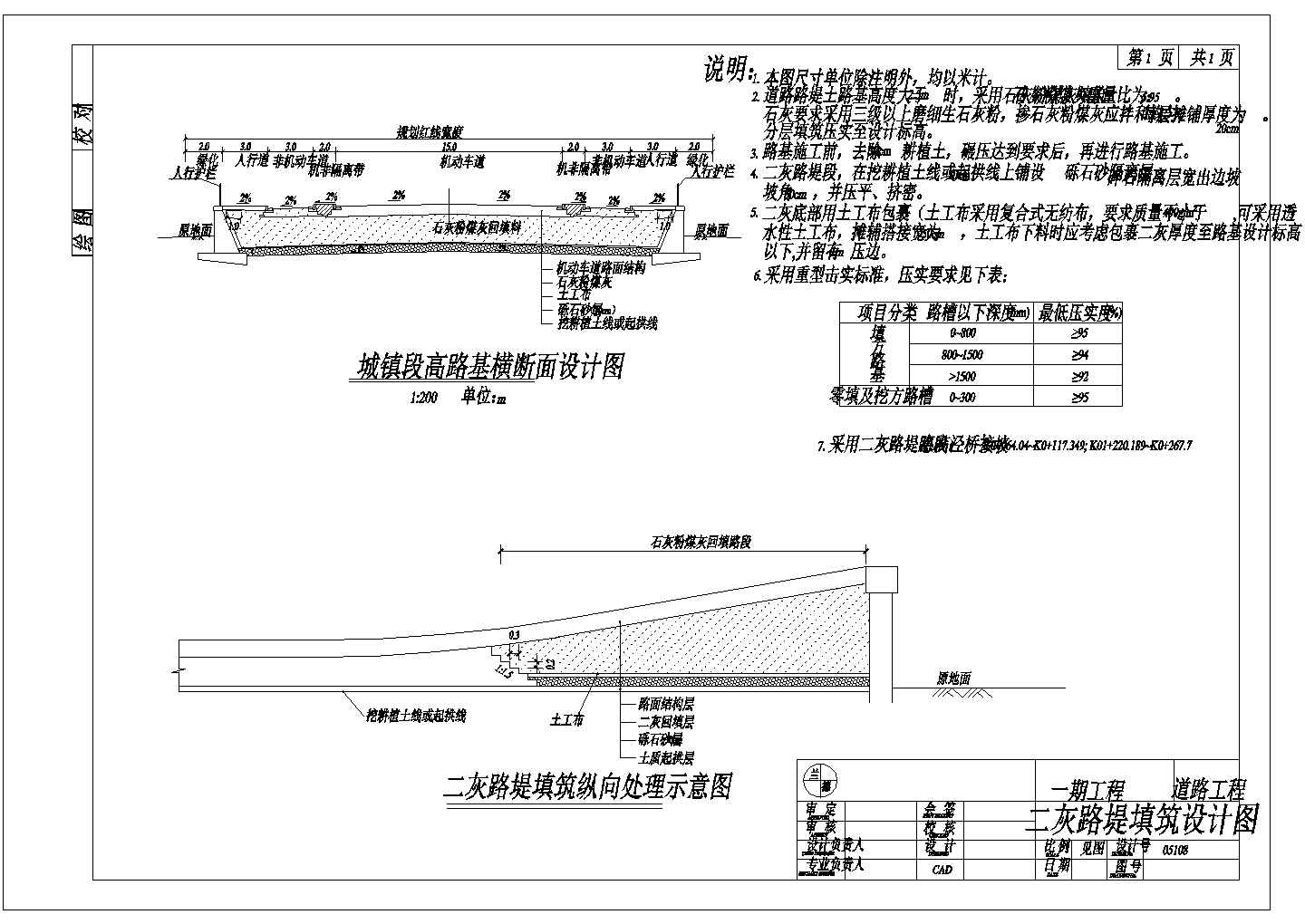 道路和桥梁设计示意图