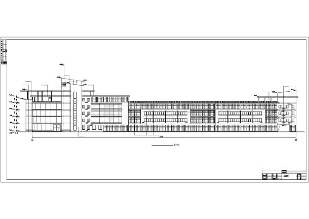 某汽车站全套建筑施工图纸（CAD）-图一