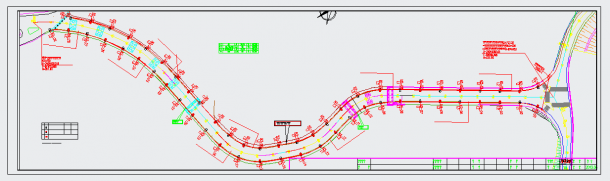 [重庆]双向四车道道路改造工程全套施工图设计296张（道排电气桥梁）-图一