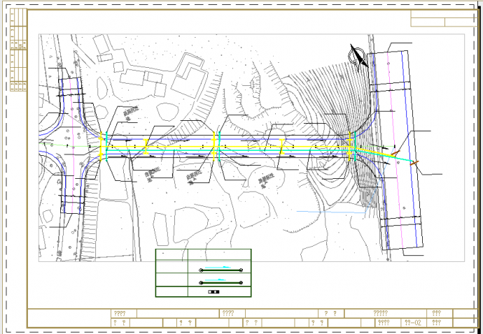 20m宽新建城市支路工程全套施工图（185页道路排水绿化照明）_图1