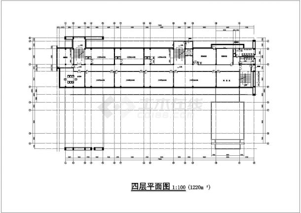 【永州】某电厂办公综合楼建筑施工图-图一