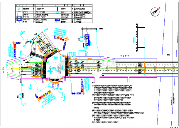 [浙江]城市主干道智能交通工程施工图设计36张（电子警察信号灯）-图二