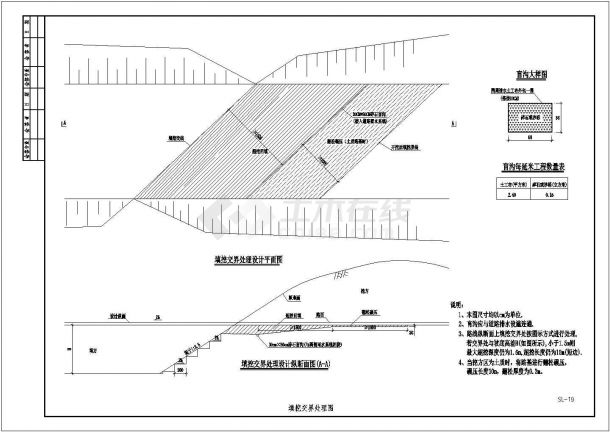 产业园区道路基础设施工程施工图（含设计说明）-图一