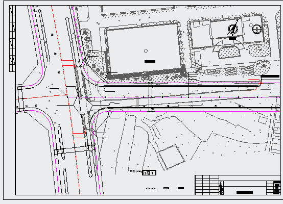 双向六车道城市次干路工程全套施工图（21张）_图1